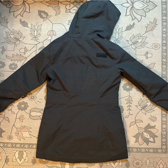 Burton Jet Set Jacket size xs women’s ski snowboard coat black grey - Picture 8 of 8